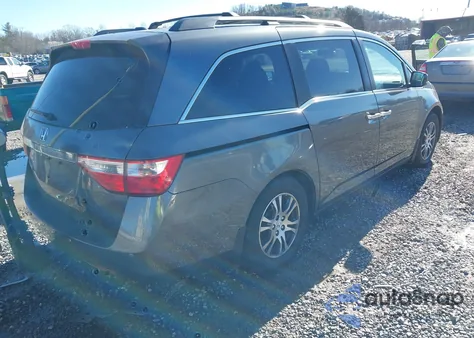 2011 Honda Odyssey Ex-L z USA, uszkodzony, nr VIN 5FNRL5H67BB036499